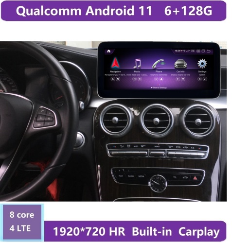 Android 11 For Mercedes Benz C GLC V 2014-2019