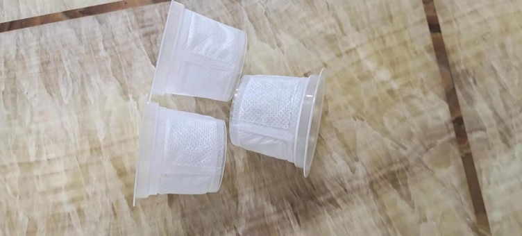 Disposable K-cup coffee capsule filter coffee capsule pods