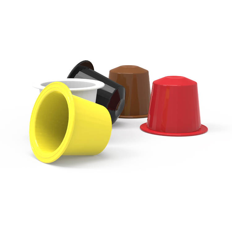 Degradable PLA S-Cup coffee capsule