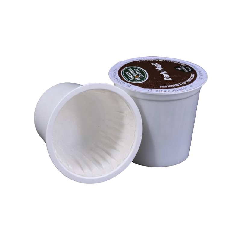 Custom Color Coffee Capsule Vessel Pod Cup PP Plastic and Single Layer Mesh Fabric