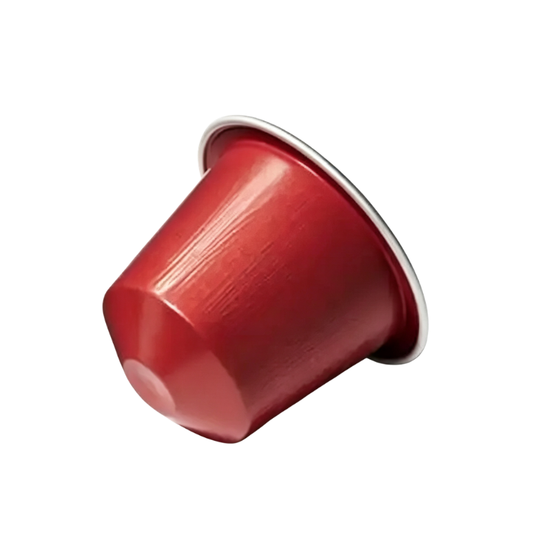 Eco Friendly Plastic Free Aluminum Coffee Capsule for Espresso Pod Cup
