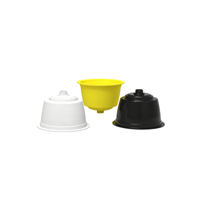 Single Serve Food Grade Aluminum Empty Coffee Capsule Pods Small Cup Compatible with Dolce Gusto