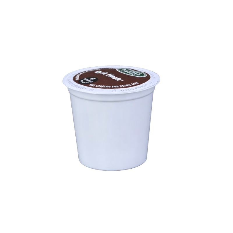 Custom Color Coffee Capsule Vessel Pod Cup PP Plastic and Single Layer Mesh Fabric