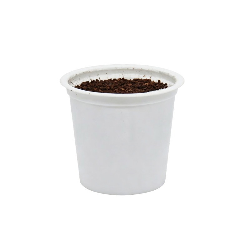 Custom Color Coffee Capsule Vessel Pod Cup PP Plastic and Single Layer Mesh Fabric