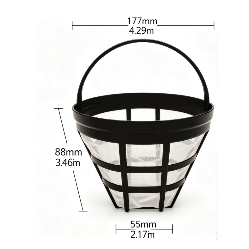 Replacement Coffee Filter Basket Compatible with Philips Coffee Maker HD7751 / 7761 / 7731 / 7450 / 7432