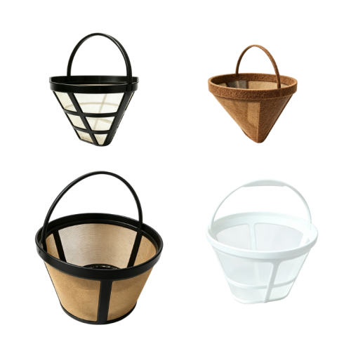 Coffee Maker Filter Basket Replacement Accessory Compatible with Hurunshi MD‑208A / 259T / 228, Bear A06K1, Siemens