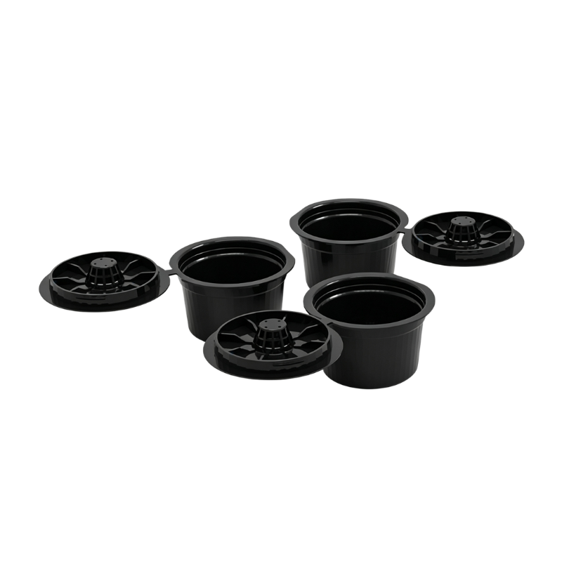 Bulk Coffee Capsule Pod Factory Supply Commercial Cup Plastic for Caffitaly Powder