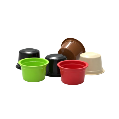 Bulk Coffee Capsule Pod Factory Supply Commercial Cup Plastic for Caffitaly Powder
