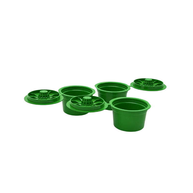 Bulk Coffee Capsule Pod Factory Supply Commercial Cup Plastic for Caffitaly Powder