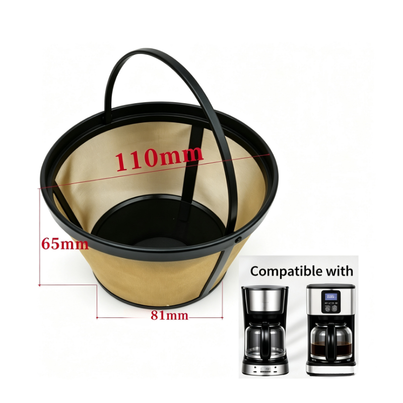 Replacement Coffee Filter Basket Compatible with Donlim Coffee Maker DL‑KF200 / 400 / 4276 / 4008 / 800 / 4266 / 1061