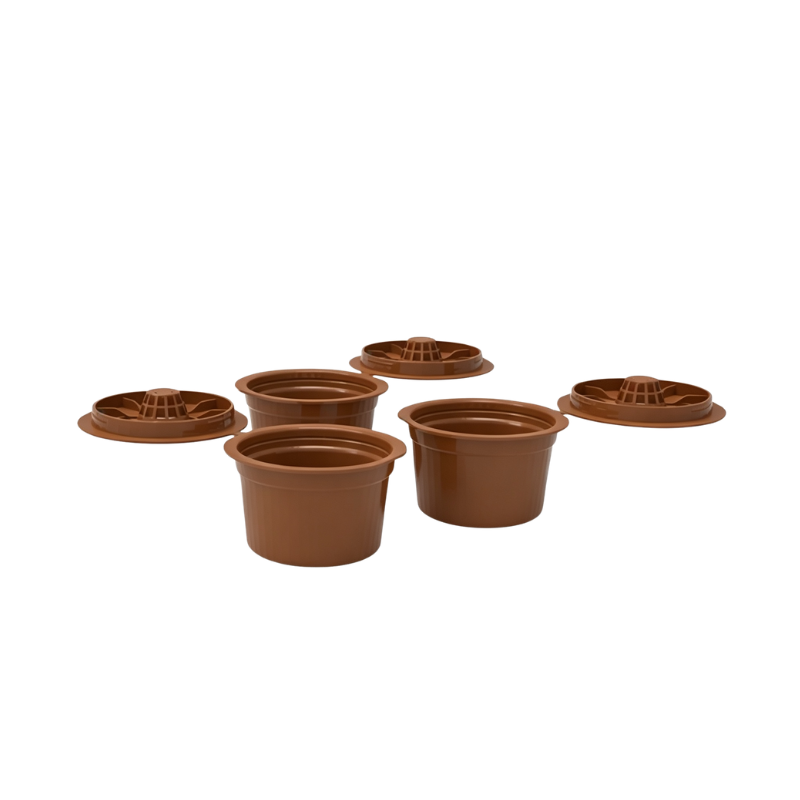 Bulk Coffee Capsule Pod Factory Supply Commercial Cup Plastic for Caffitaly Powder