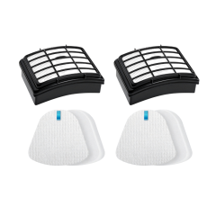 XFF350 XHF350 Vacuum Filter Kit Fit Shark Navigator Lift-Away Upright Vacuum Replacement Foam HEPA Filters