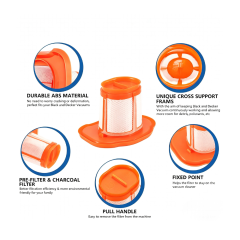 OEM Wholesale HHVKF10 Washable Handheld Vacuum Filter HHVK Series J Hand Vac Replacement Filter