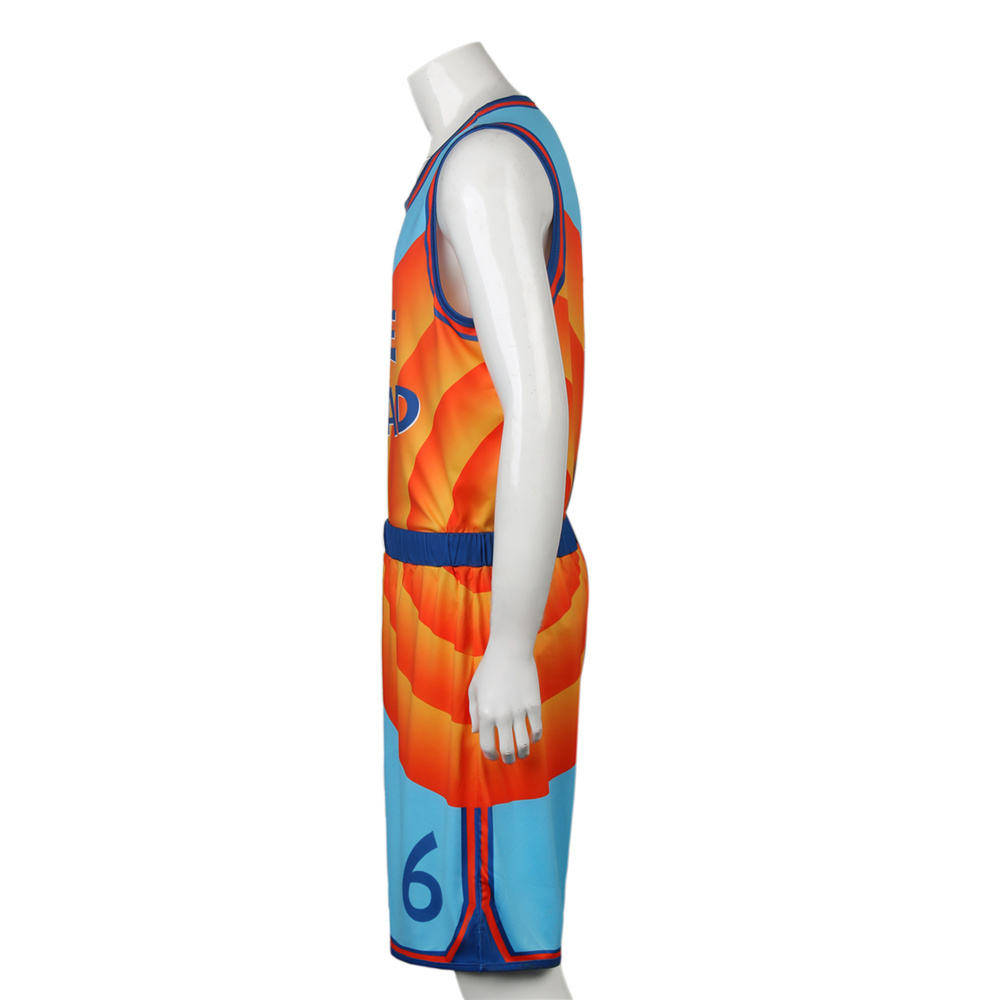 (Ready to Ship) Space Jam 2: A New Legacy LeBron James Tune Squad Lola Bunny Basketball Jersey Kids Adults