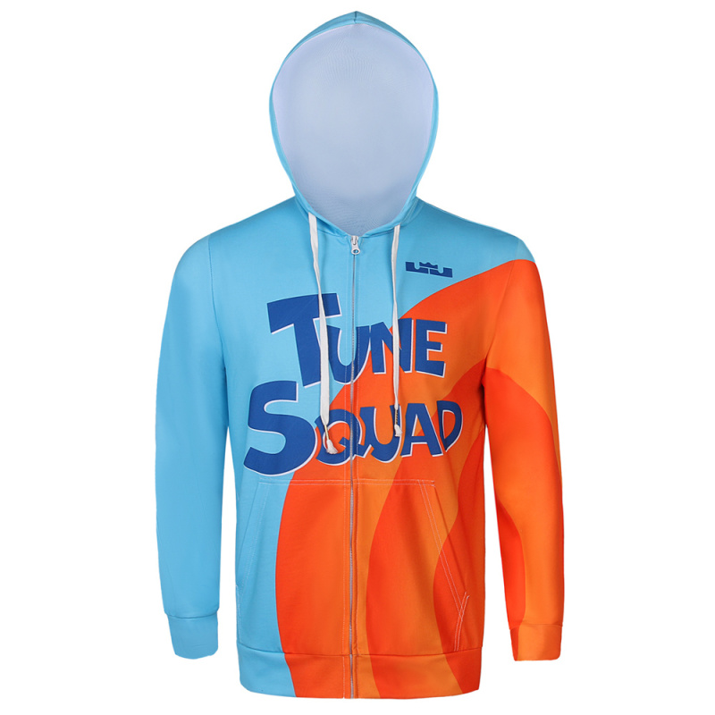 Pareven Space Jam 2: A New Legacy LeBron James Tune Squad Cosplay Hoodie