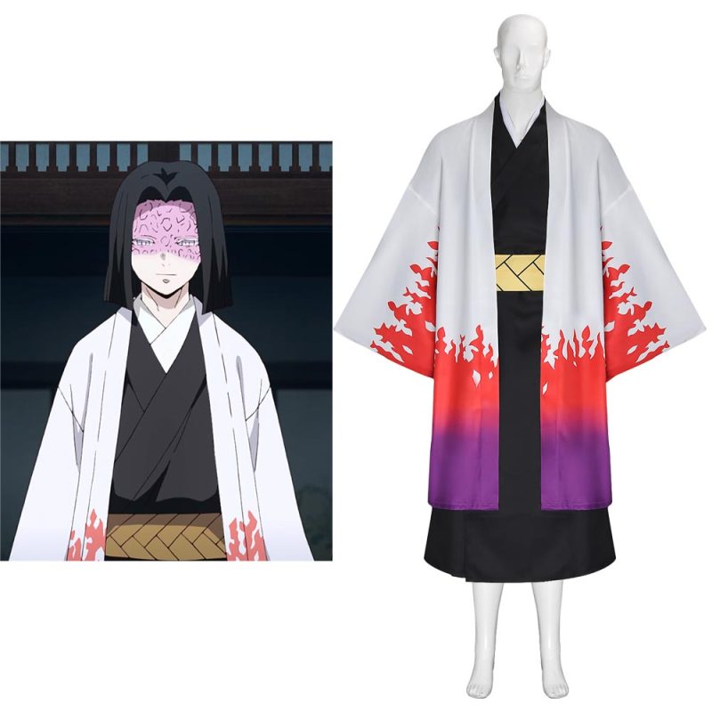 Panscos Demon Slayer Kimetsu no Yaiba Kagaya Ubuyashiki Cosplay Costume