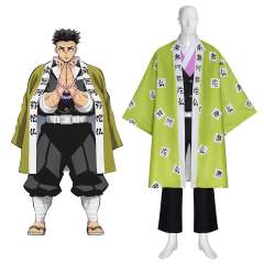Demon Slayer Kimetsu no Yaiba Gyomei Himejima Cosplay Costume