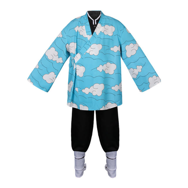 Demon Slayer Kimetsu no Yaiba Sakonji Urokodaki Cosplay Costume