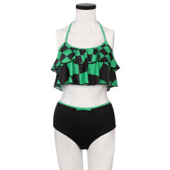 Demon Slayer Kimetsu no Yaiba Kamado Tanjirou Bikini Swimwear