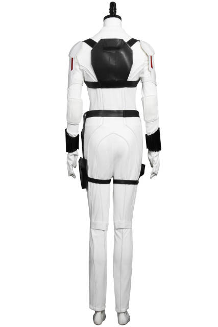 Black Widow 2021 Natasha Romanoff White Cosplay Costume