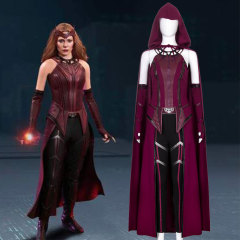 WandaVision Scarlet Witch Wanda Maximoff Cosplay Costume