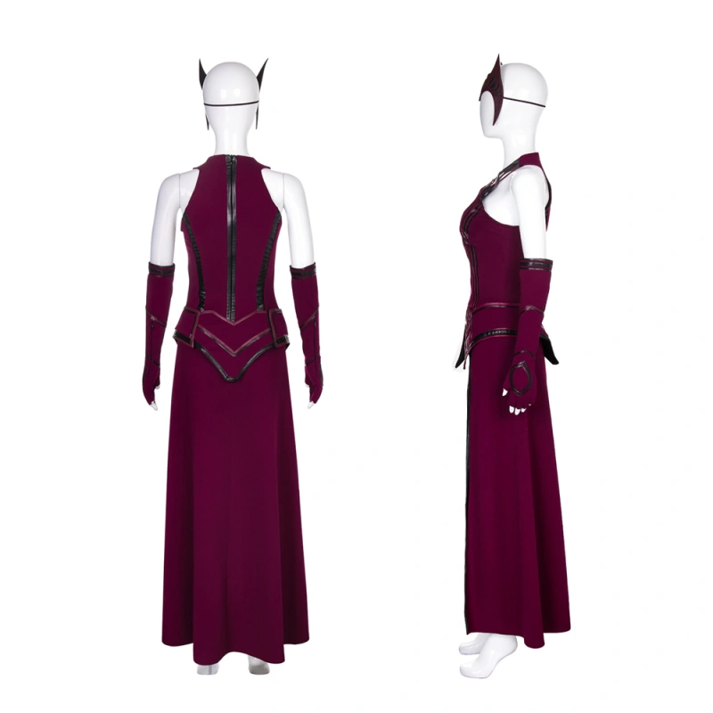 (Ready to Ship) WandaVision Scarlet Witch Wanda Maximoff Cosplay Costume