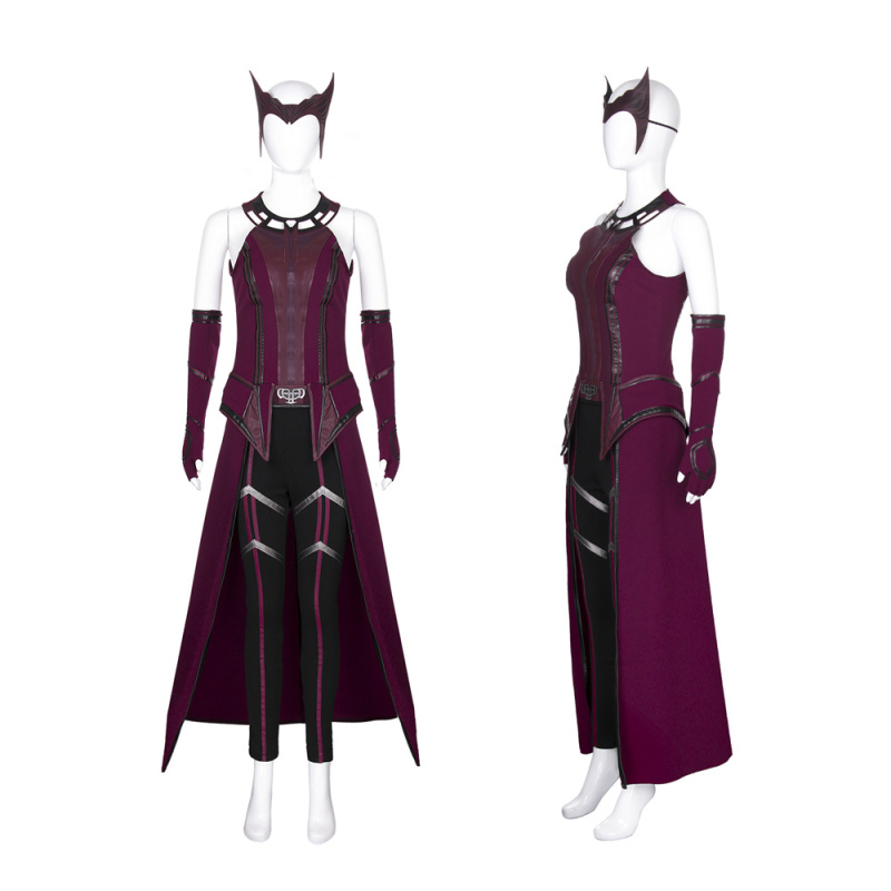 (Ready to Ship) WandaVision Scarlet Witch Wanda Maximoff Cosplay Costume