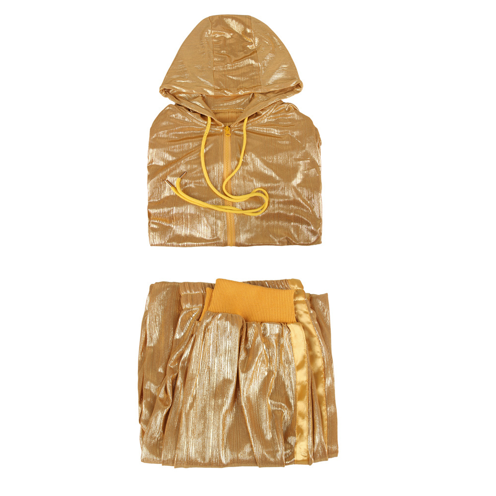 Sing 2 Gunter Gold Sweatsuit Cosplay Costume
