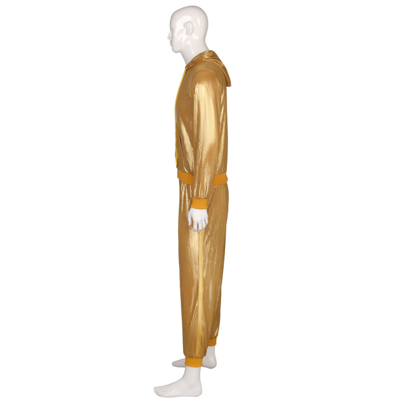 Sing 2 Gunter Gold Sweatsuit Cosplay Costume