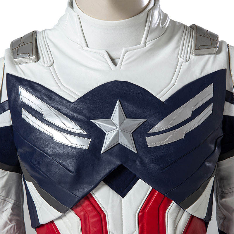 New The Falcon and the Winter Soldier Sam Wilson Captain America Cosplay Costume