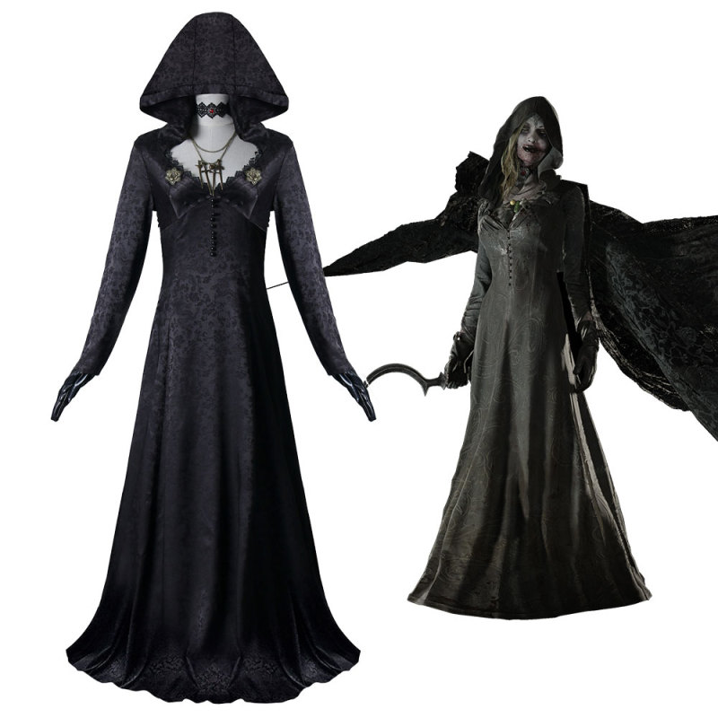 Resident Evil Village Bela Daniela Dimitrescu Cosplay Costume