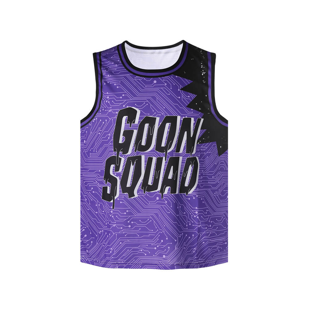 Hallowcos Space Jam 2 A New Legacy Goon Squad Basketball Jersey