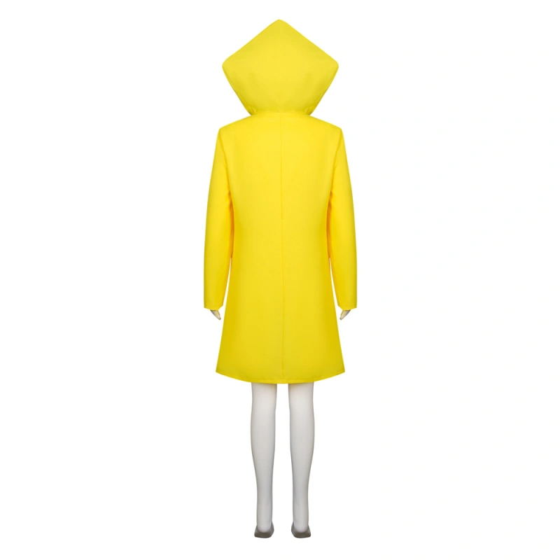 Game Little Nightmares Six Cosplay Coat Yellow Adults