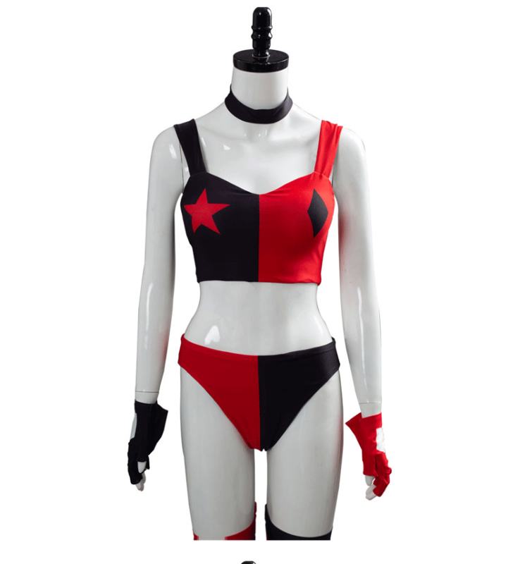 Comics Suicide Squad Harley Quinn Cosplay Costume