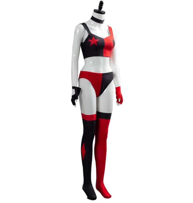 Comics Suicide Squad Harley Quinn Cosplay Costume