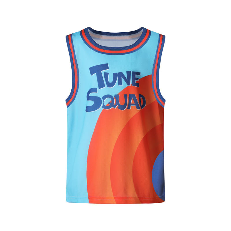 (Ready to Ship) Space Jam 2: A New Legacy LeBron James Tune Squad Lola Bunny Basketball Jersey Kids Adults