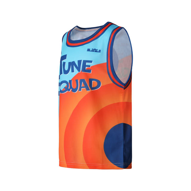 Lebron James Tune Squad Uniform Space Jam 2 New Legacy Basketball Jersey  Costume 