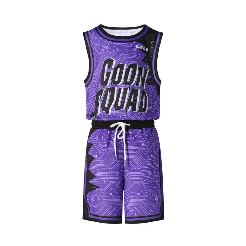(Ready to Ship) Kids Space Jam 2 A New Legacy Goon Squad Basketball Jersey