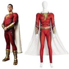 Shazam! Fury of the Gods Billy Batson Cosplay Costume