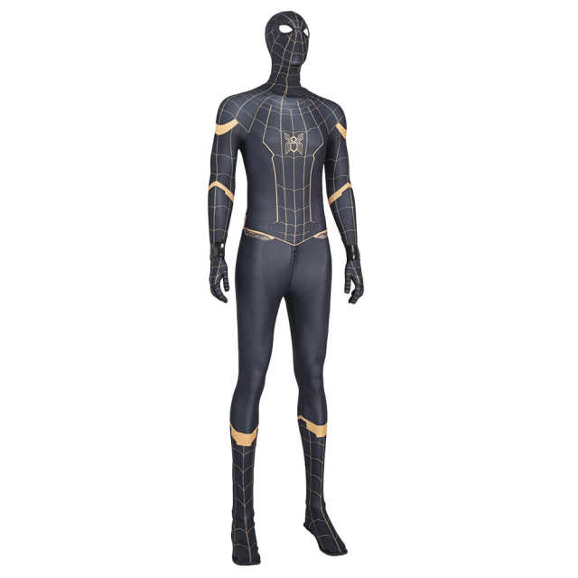 Spider Man No Way Home Costume Fin Spider-Man: No Way Home Peter Parker Cosplay Costume Jumpsuit Mask