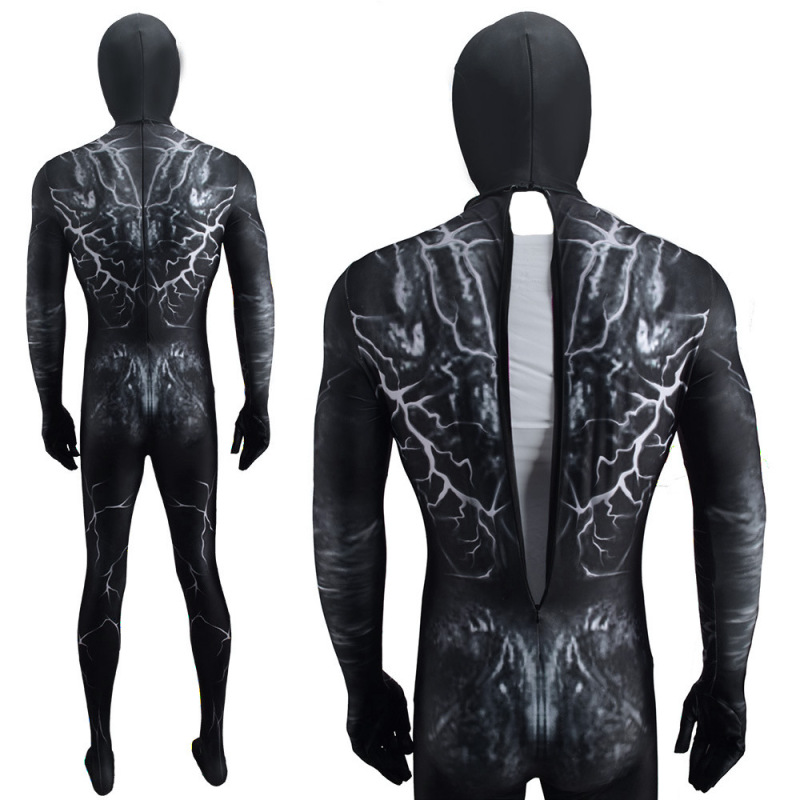 Venom 2: Let There Be Carnage Eddie Brock Cosplay Costume Adult Kids