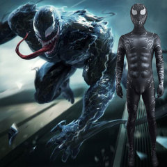 Venom 2: Let There Be Carnage Eddie Brock Cosplay Costume Adult Kids