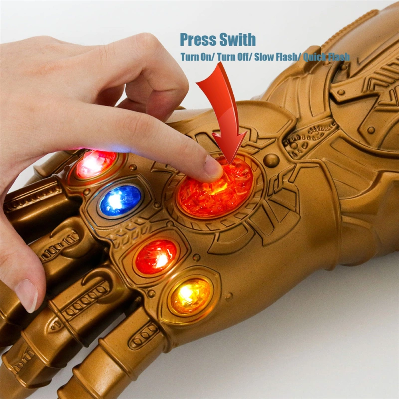 Avengers Infinity War Thanos Led Gauntlet With Stones