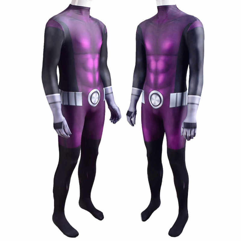 Teen Titans Beast Boy Cosplay Costume Kids Adults