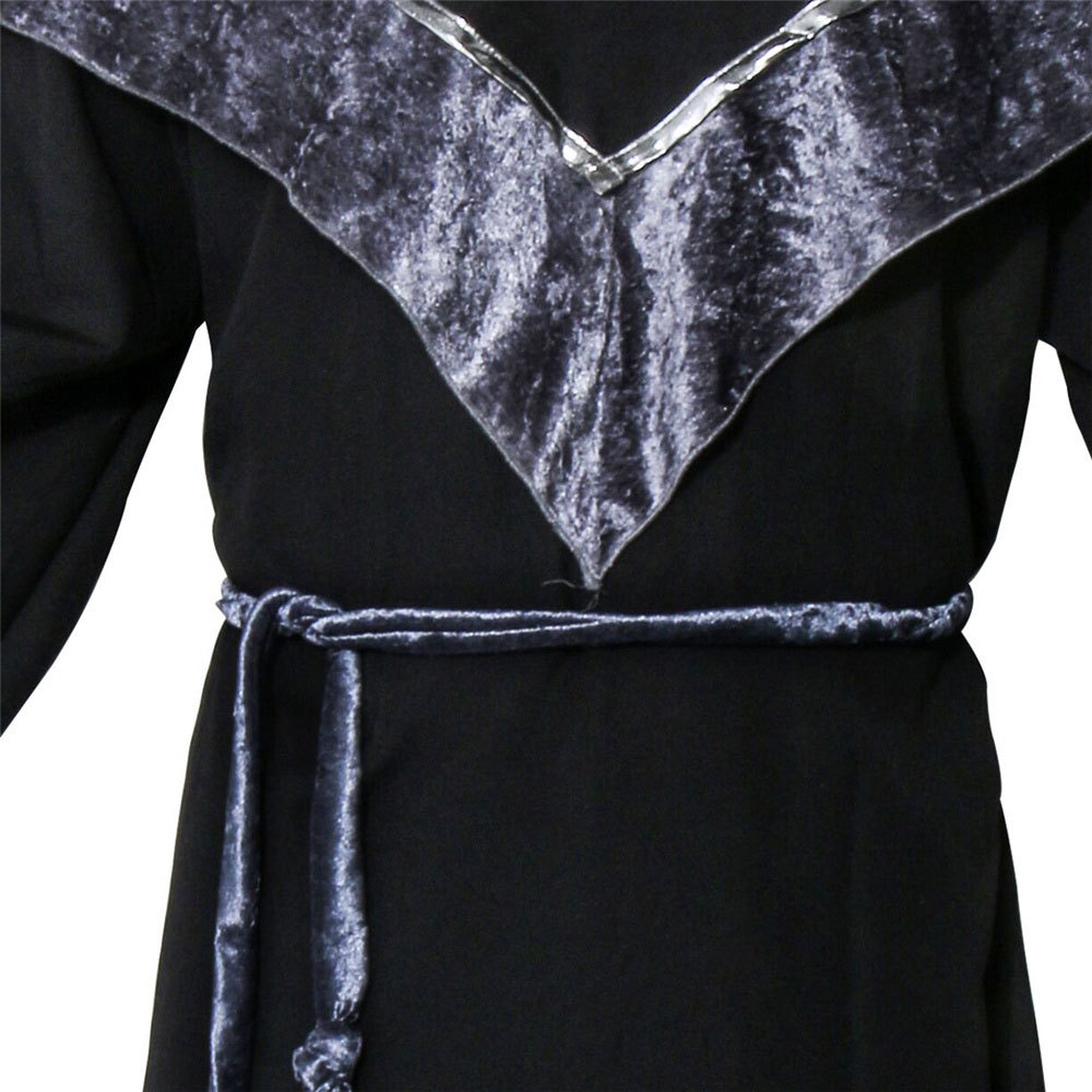 Dark Magician Wizard Robe Halloween Cosplay Costume