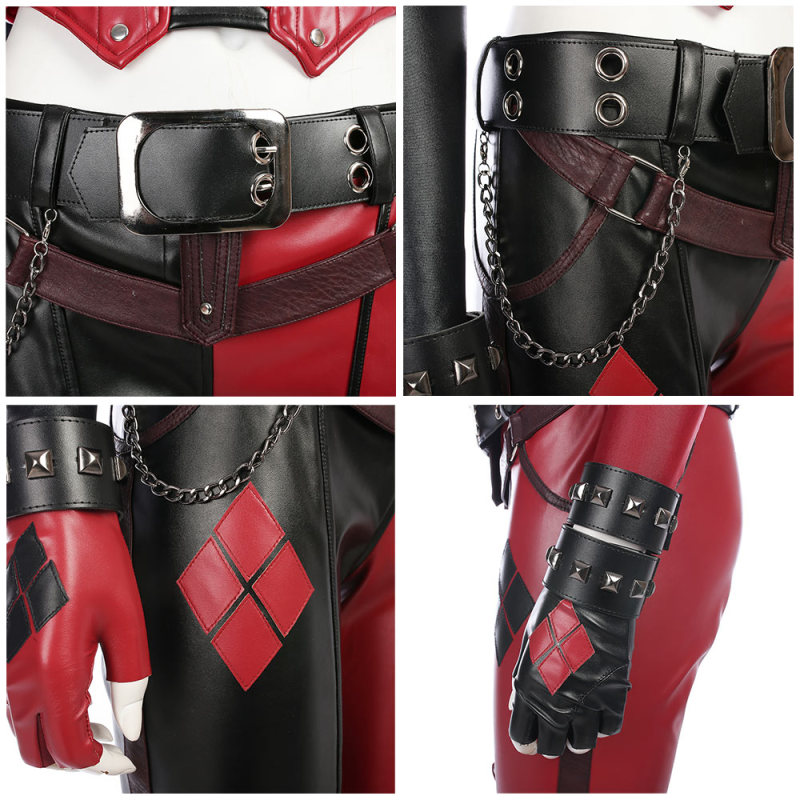 Batman: Arkham City Harley Quinn Cosplay Costume