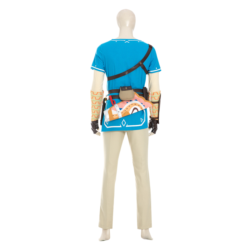 The Legend of Zelda Breath of the Wild Link Cosplay Costume