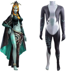 The Legend of Zelda Twilight Princess Midna Cosplay Costume Kids Adults