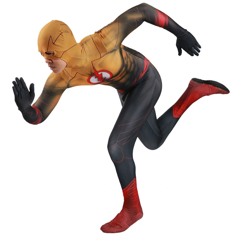 Justice League Reverse Flash Cosplay Costume Adult Kids