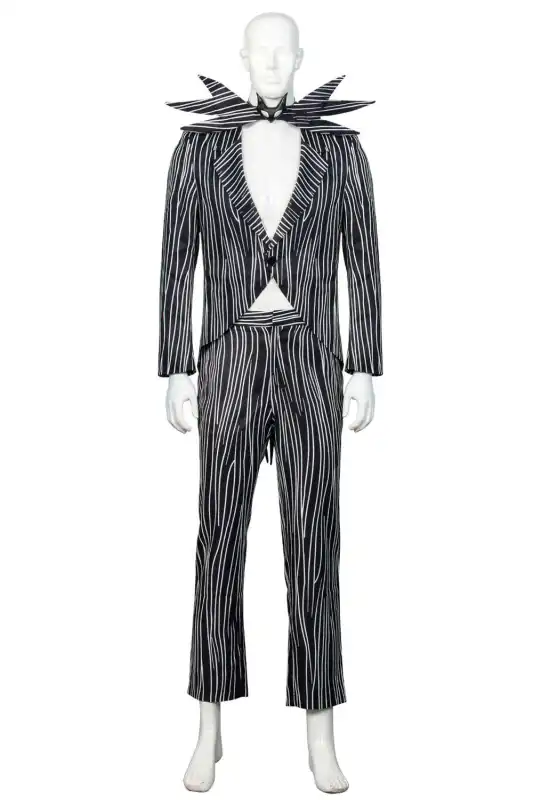 (Ready to Ship) The Nightmare Before Christmas Jack Skellington Pumpkin King Halloween Costume